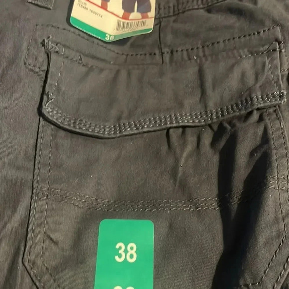 NEW Unionbay Men's Flex Waist Cargo Shorts Blue 38 - Picture 6 of 7